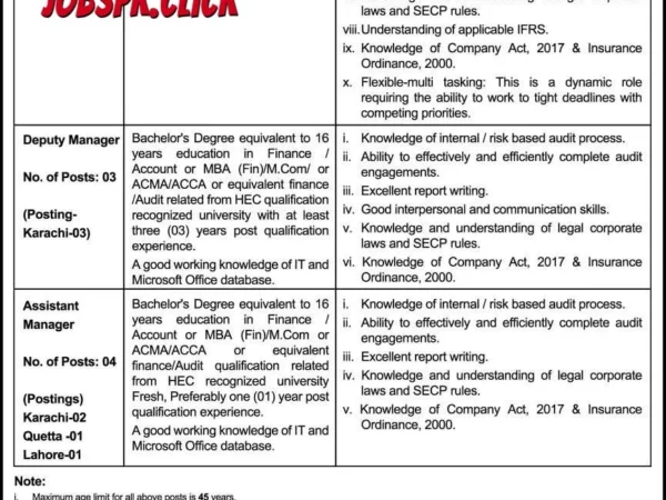 Latest State Life Jobs 2026 Official Advertisement