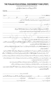 PEEF Affidavit download 