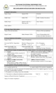 PEEF Application Form download